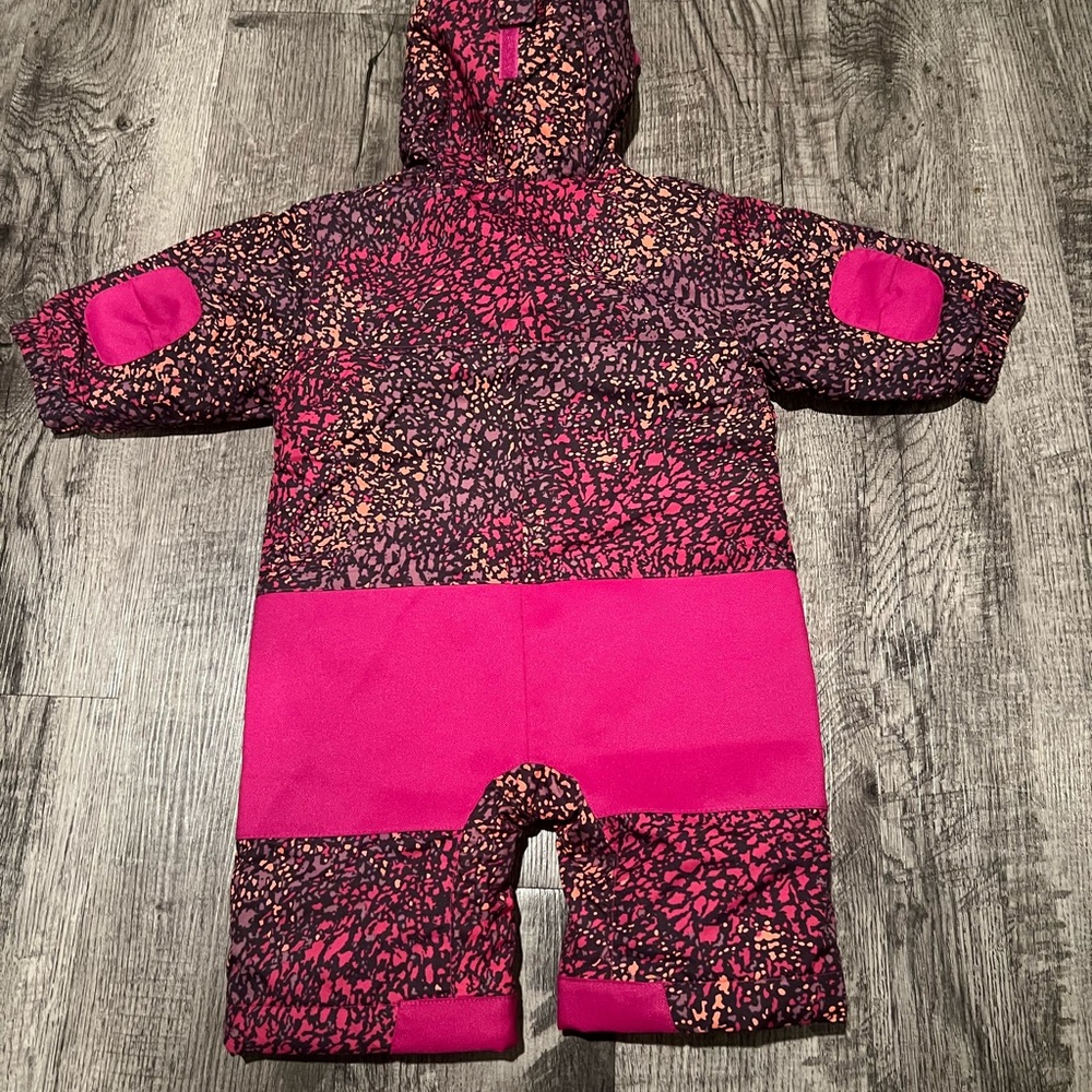 Columbia Baby Kids Hot-Tot Suit Outerwear Deep Blush Snow Splatter 3-6 Months